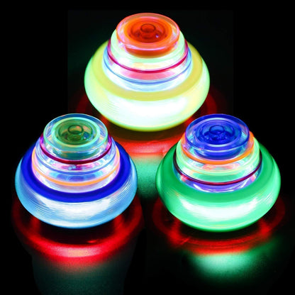 🎄BUY 2 GET 1 FREE(3 PCS)🎁Music Flashing Spinners Toy With Launcher💝Christmas Gift For Kids