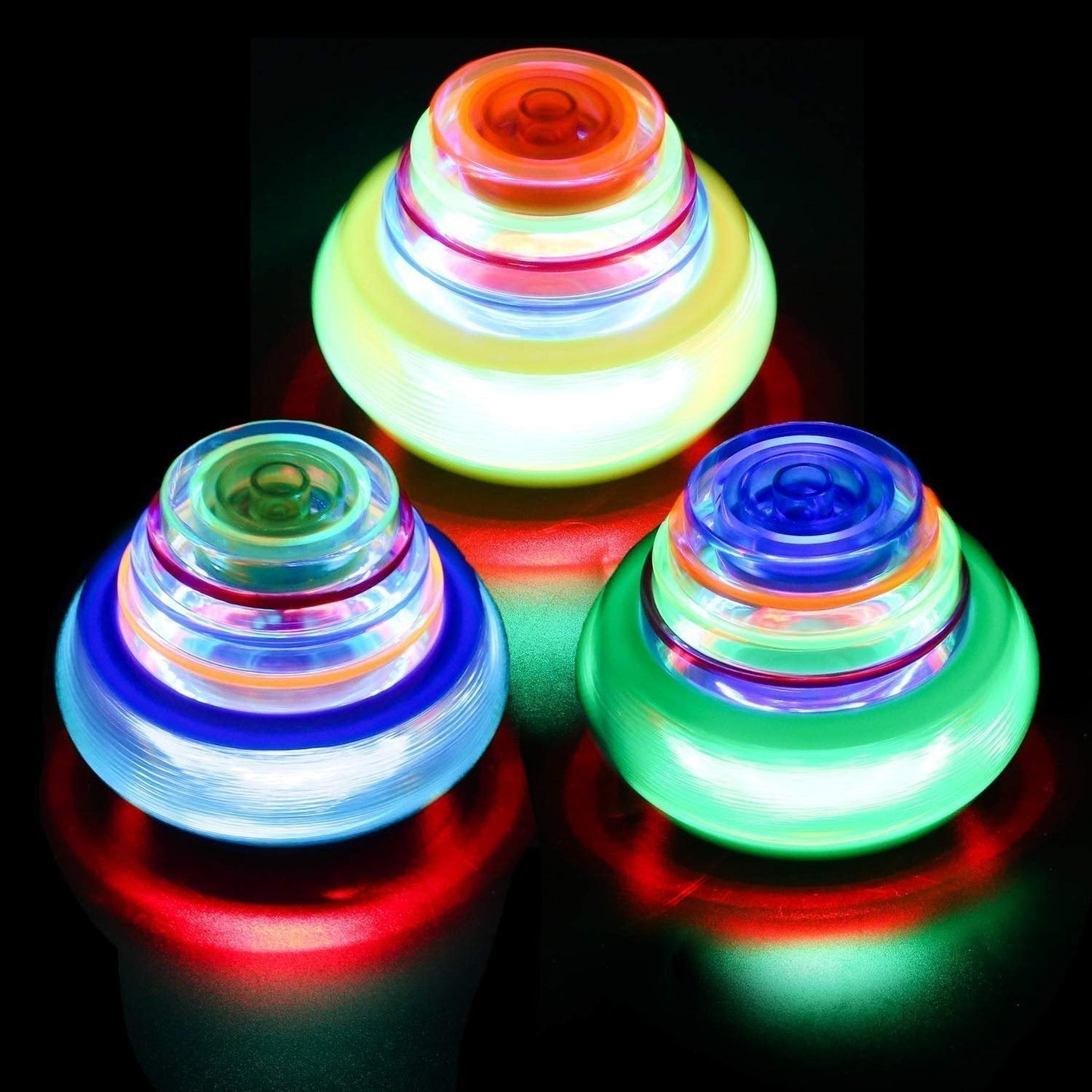 🎄BUY 2 GET 1 FREE(3 PCS)🎁Music Flashing Spinners Toy With Launcher💝Christmas Gift For Kids