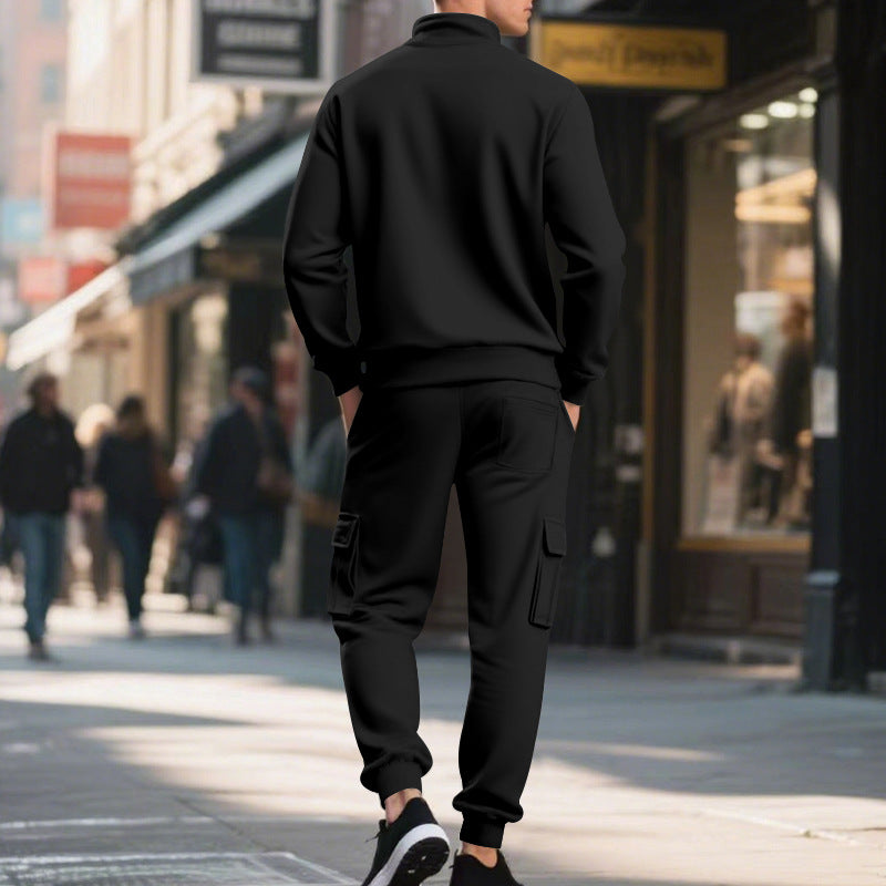 ❄️LAST DAY PROMOTION - 50%OFF 💖 Chic Versatile Men's Warm 2-Piece Set