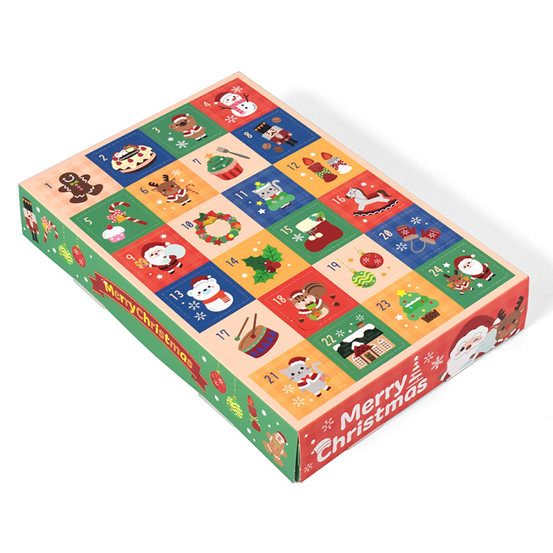 DIY Christmas Advent Calendar Boxes 5 PCS Set