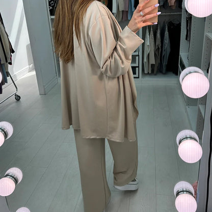 ⏳Time-Limited Special-Women's Solid Color 3-Piece Set