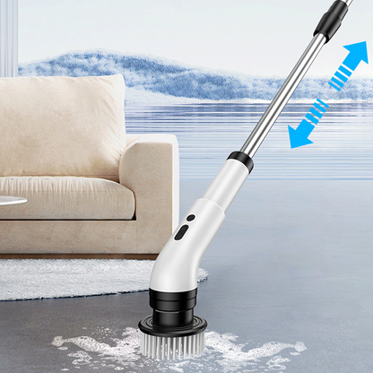 🎁🔥Last day sale 50% OFF🔥 🧽 Electric Spin Scrubber – Cordless Power Scrubber with 9 Replaceable Brush Heads & Extendable Handle🛫Free Shipping🛫