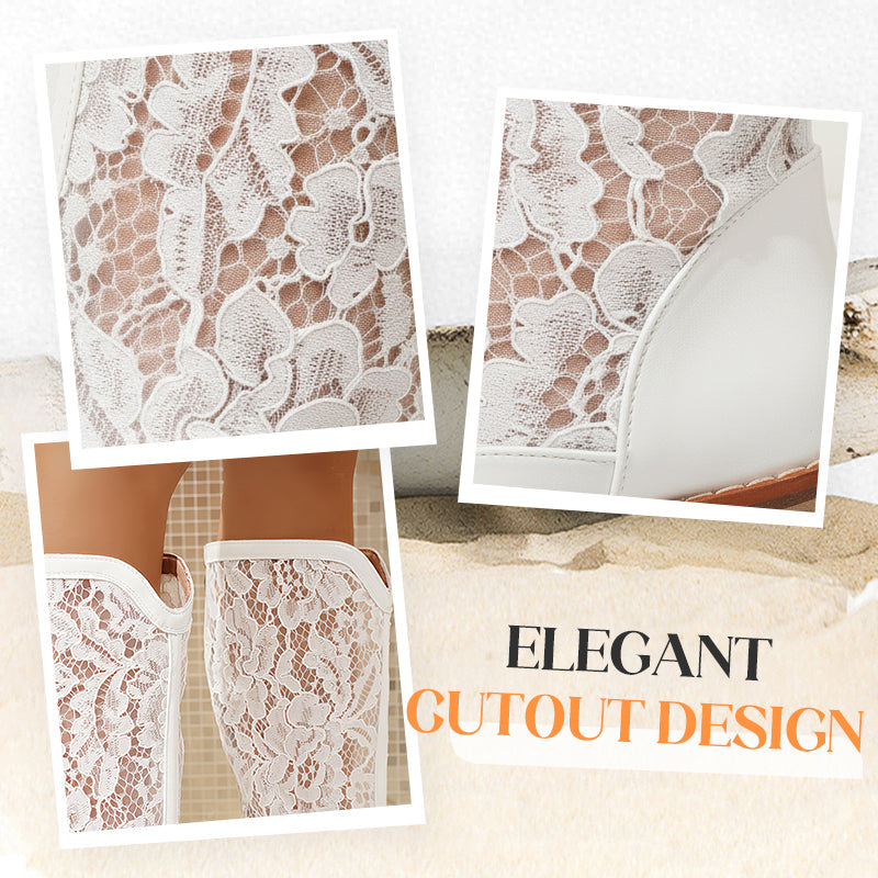 Women’s Sophisticated Elegant Cutout Boots