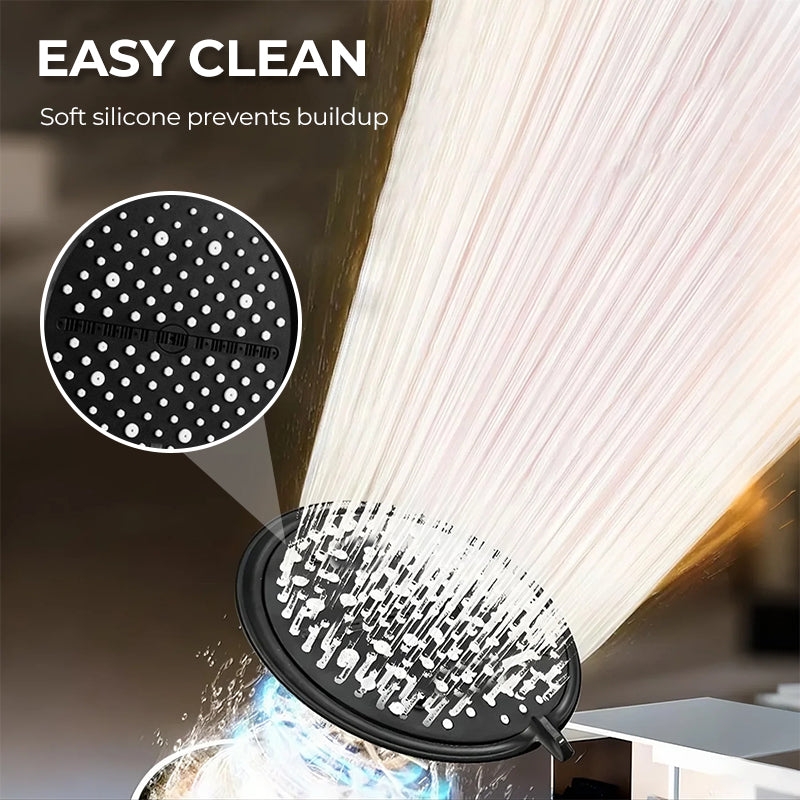 🔥 Ultimate High Pressure Rain Shower Head – 15cm Power Panel & 7 Settings for a Luxurious Spa Shower! 🛁 Black Friday 49% Off!