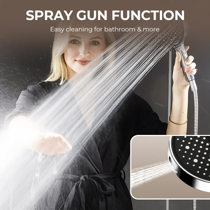 🔥 Ultimate High Pressure Rain Shower Head – 15cm Power Panel & 7 Settings for a Luxurious Spa Shower! 🛁 Black Friday 49% Off!