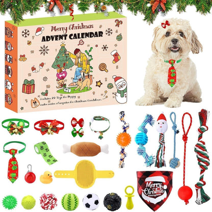 🎄🎁2025 Christmas Countdown Cat&Dog Toys Advent Calendar🐾🥳