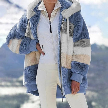 🔥Early Winter Sale-50% Off🎅Contrasting Padded Coat🐑