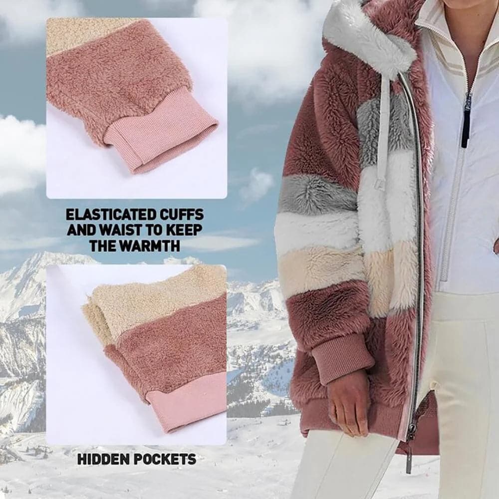 🔥Early Winter Sale-50% Off🎅Contrasting Padded Coat🐑