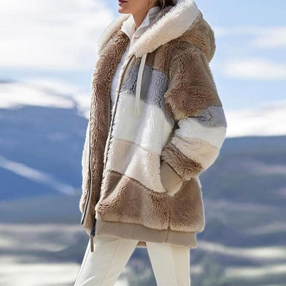 🔥Early Winter Sale-50% Off🎅Contrasting Padded Coat🐑