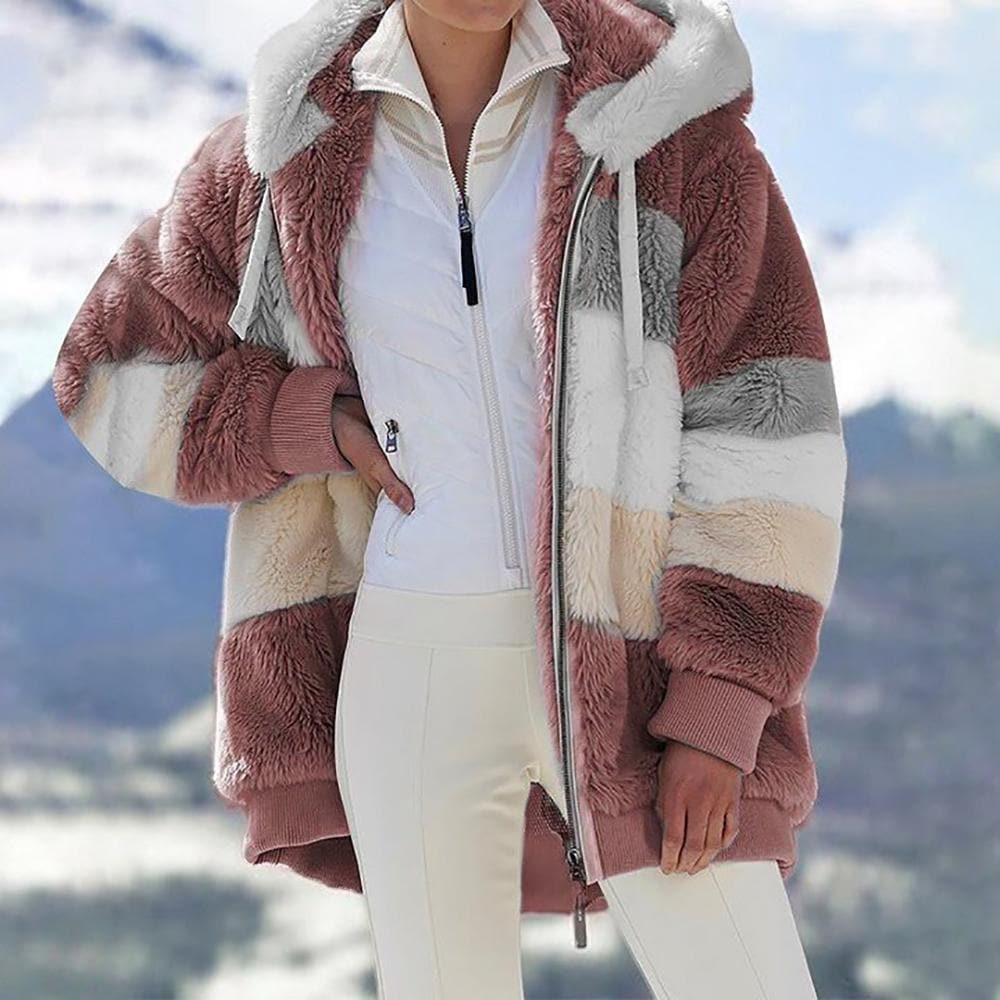🔥Early Winter Sale-50% Off🎅Contrasting Padded Coat🐑