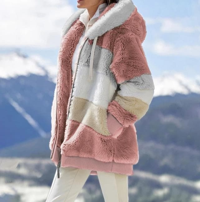 🔥Early Winter Sale-50% Off🎅Contrasting Padded Coat🐑