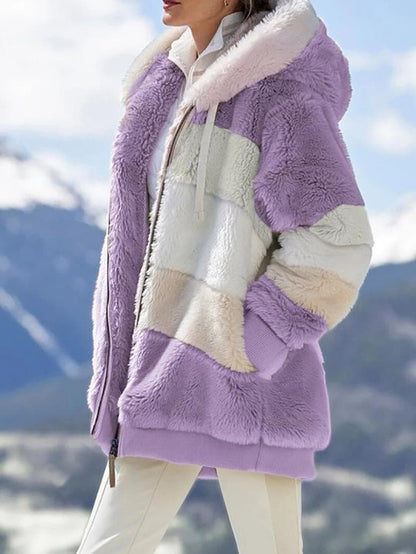 🔥Early Winter Sale-50% Off🎅Contrasting Padded Coat🐑