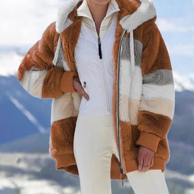 🔥Early Winter Sale-50% Off🎅Contrasting Padded Coat🐑