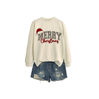💖LAST DAY PROMOTION - 50%OFF 💖  Women's Merry Christmas Printed Sweatshirt