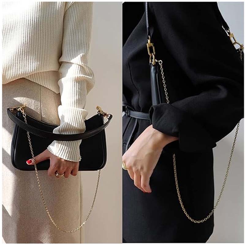 Underarm Clutch Bags with 2 Removable Straps for Women