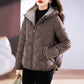 Women's Lightweight Padded Jacket with Hood