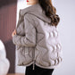 Women's Lightweight Padded Jacket with Hood