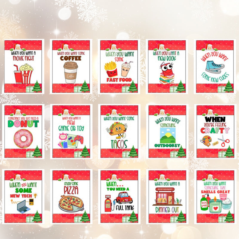 Christmas Gift Card Book