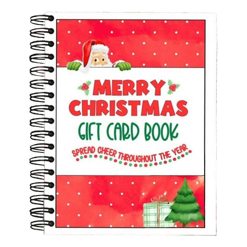 Christmas Gift Card Book