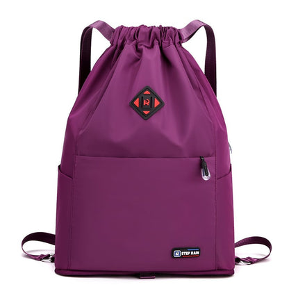 2025 New Large Capacity Foldable Drawstring Sports Backpack