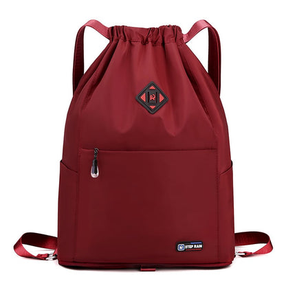 2025 New Large Capacity Foldable Drawstring Sports Backpack