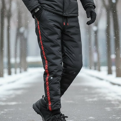 Men’s Thickened Windproof Warm Trousers