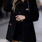 Women's Casual Hooded Long Sleeve Coat