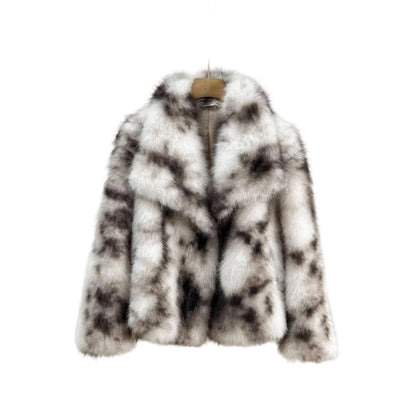 Women's Stylish Warm Faux Fur Jacket