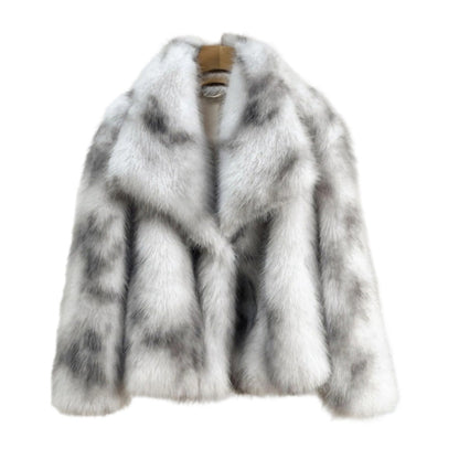 Women's Stylish Warm Faux Fur Jacket