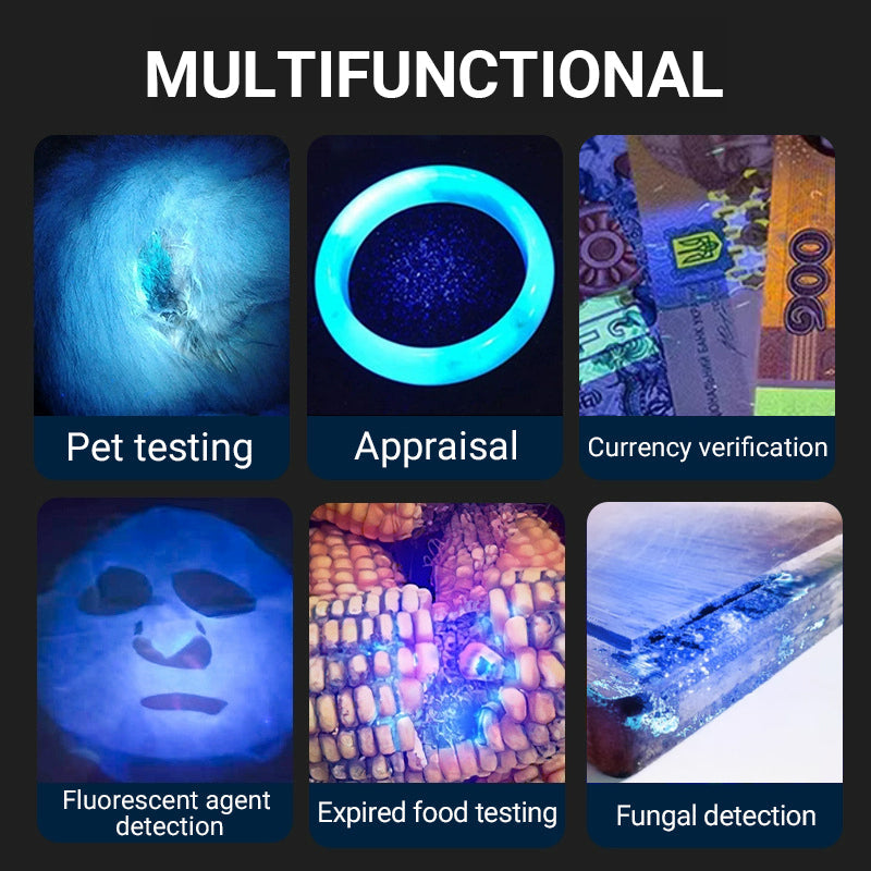 USB Rechargeable High-Power LED UV Light