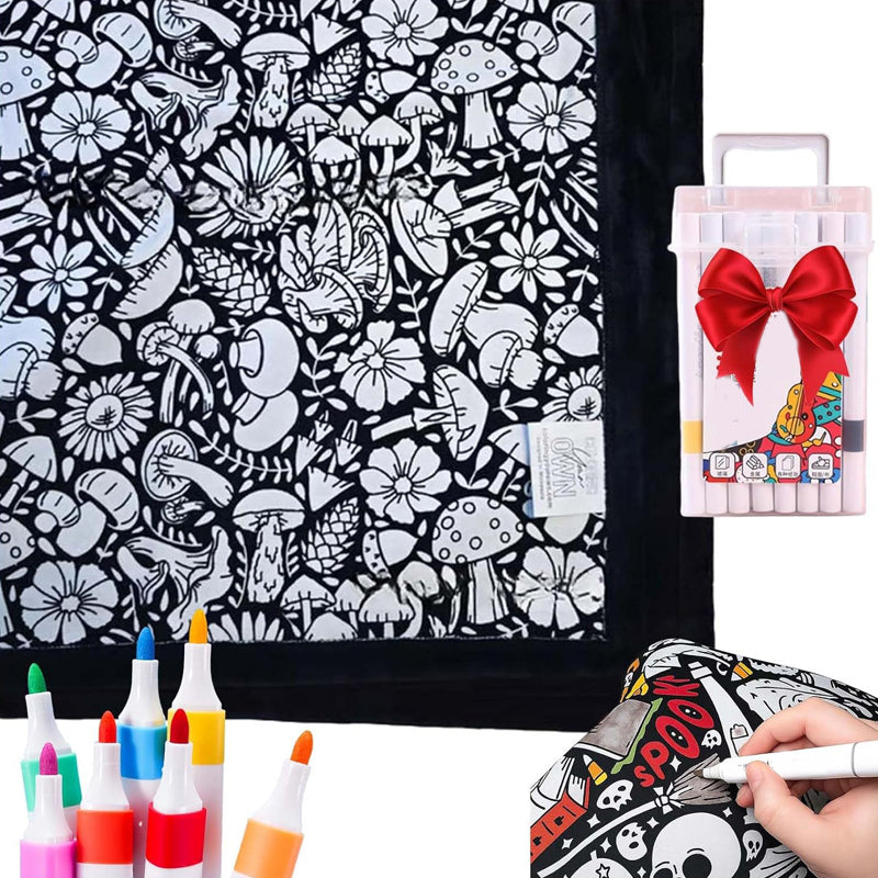 🔥Last Day 50% OFF 🎨✨DIY Coloring Blanket