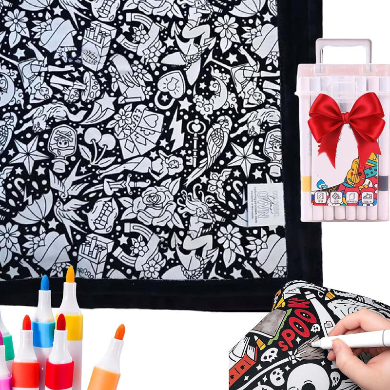 🔥Last Day 50% OFF 🎨✨DIY Coloring Blanket