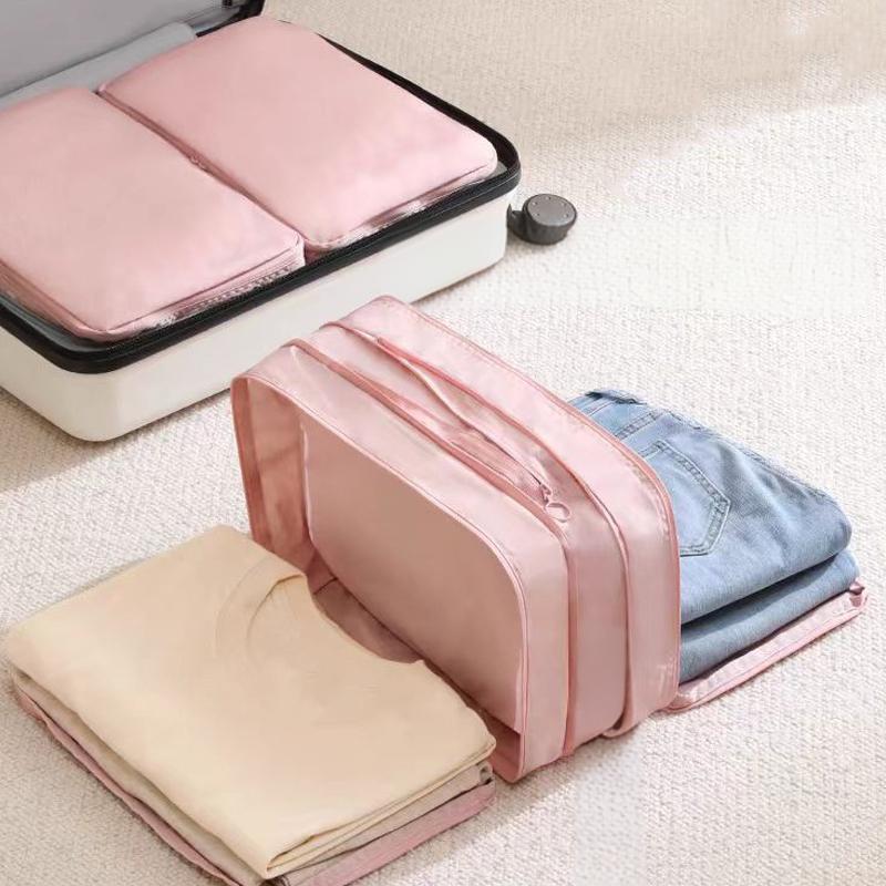 Travel Portable Compression Packing Cubes Bag