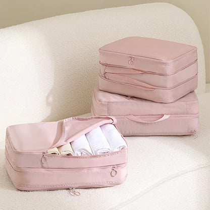 Travel Portable Compression Packing Cubes Bag