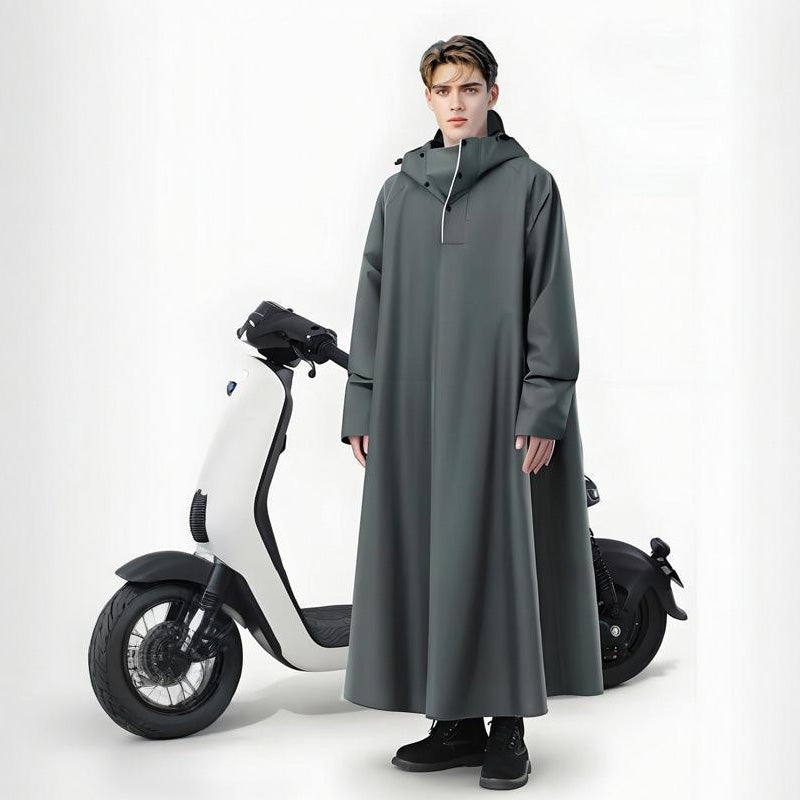 Full-Length Motorcycle Raincoat