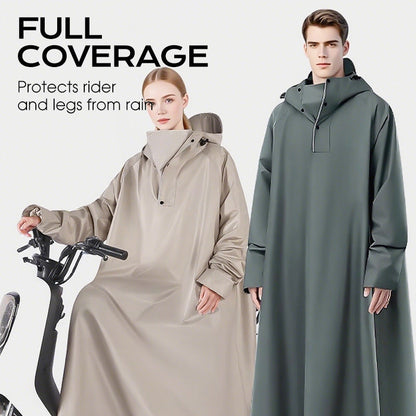 Full-Length Motorcycle Raincoat