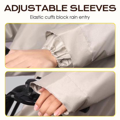 Full-Length Motorcycle Raincoat