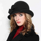 Women’s Vintage Cloche Hat with Side Bow