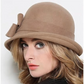 Women’s Vintage Cloche Hat with Side Bow