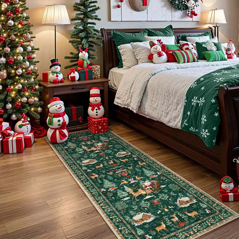 Soft Non-Slip Christmas Rug For Home Decor