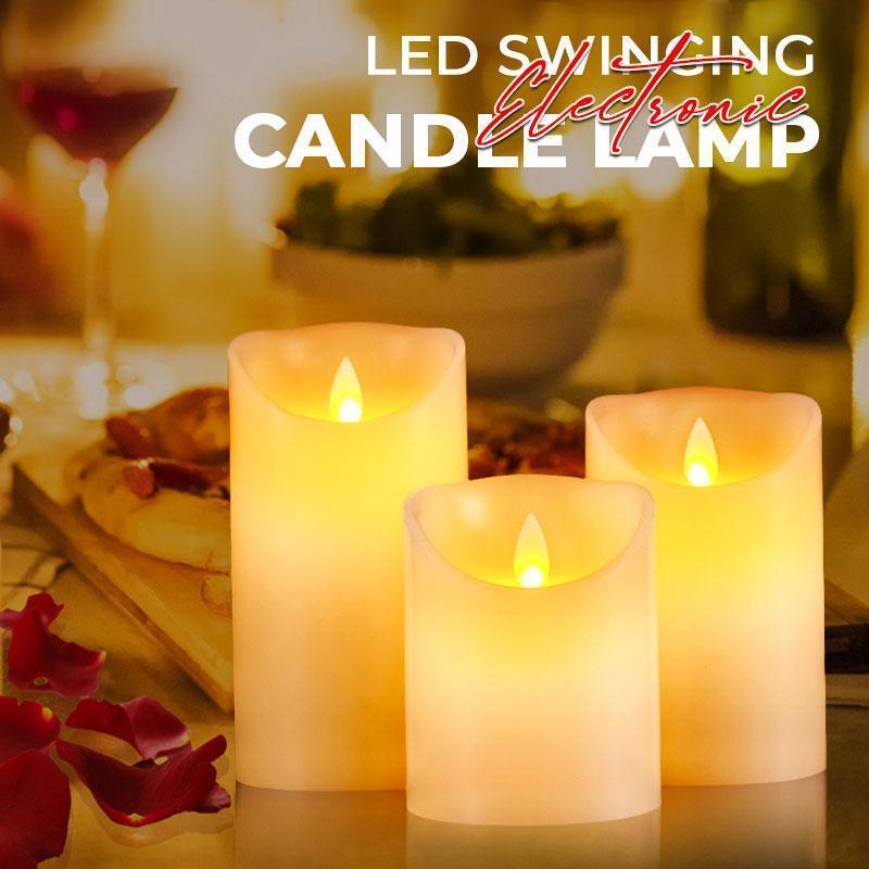 LED Flickering Flameless Candle