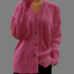 Women's Long-Sleeve Knit Cardigan