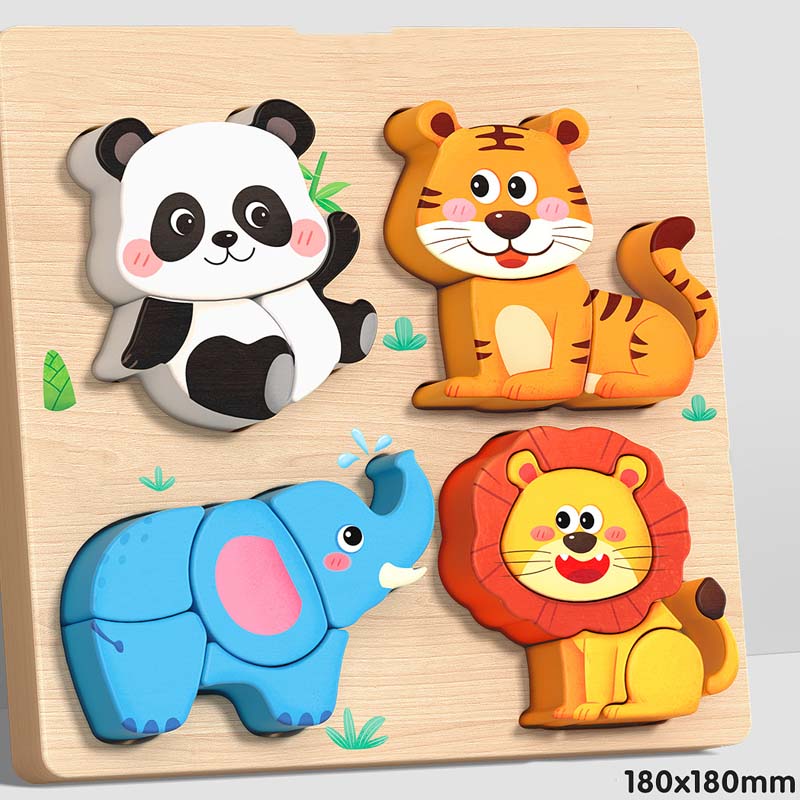 🎁Early Christmas Sale 50% OFF -✨【Educational Wooden 3D Puzzle】✨