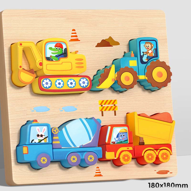 🎁Early Christmas Sale 50% OFF -✨【Educational Wooden 3D Puzzle】✨