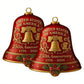 Anniversary Metal Bell Ornament