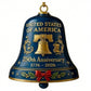 Anniversary Metal Bell Ornament