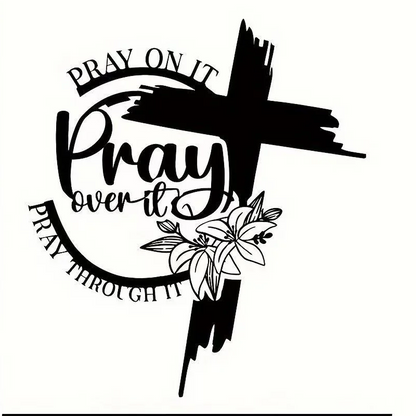 Inspirational Faith Cross Wall Decor