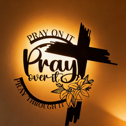 Inspirational Faith Cross Wall Decor