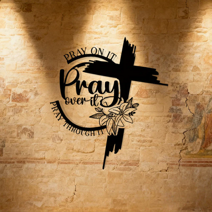 Inspirational Faith Cross Wall Decor