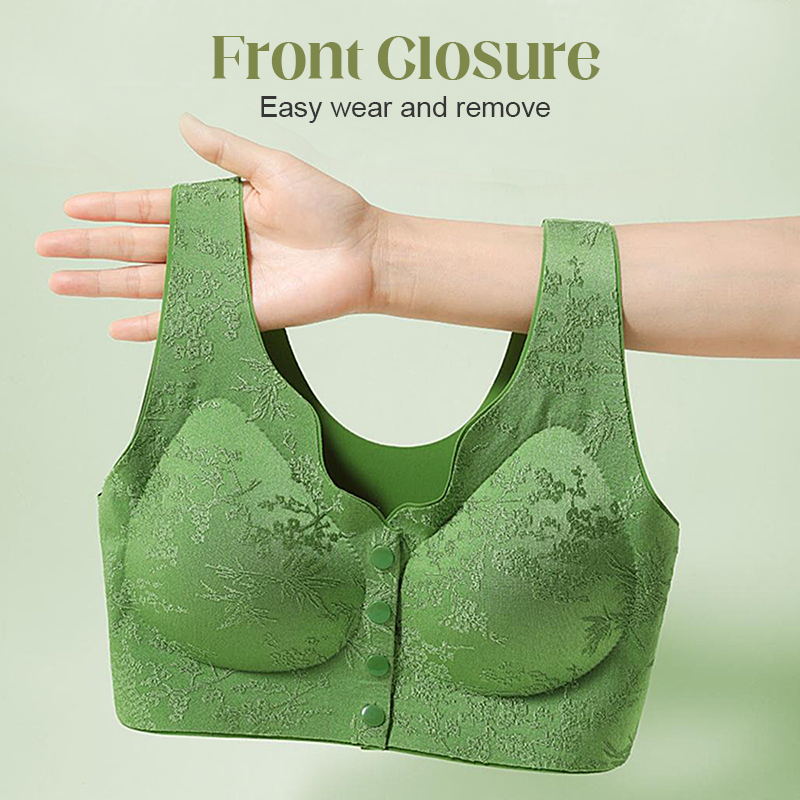 Buy 2 get 1 free👙Comfort Front-Clasp & Wire-Free Seamless Bra